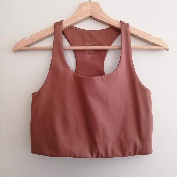 Girlfriend Collective Paloma Racerback Sports Bra Medium - Picture 3 of 10
